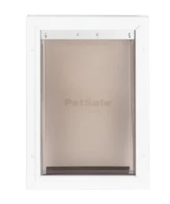 PetSafe® 10-3/4" X 15-5/8" Medium Aluminum Pet Door 17 PetSafe® 10-3/4" X 15-5/8" Medium Aluminum Pet Door -Doors, Windows & Millwork Sales HPA11 11599 PT08