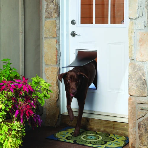 PetSafe® 12-3/4" X 19-3/8" Large Aluminum Pet Door 2 PetSafe® 12-3/4" X 19-3/8" Large Aluminum Pet Door - Image 2