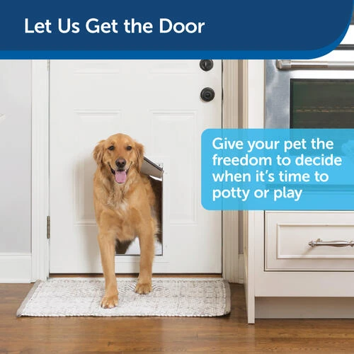 PetSafe® 12-3/4" X 19-3/8" Large Aluminum Pet Door 3 PetSafe® 12-3/4" X 19-3/8" Large Aluminum Pet Door - Image 3