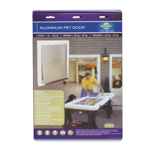 PetSafe® 12-3/4" X 19-3/8" Large Aluminum Pet Door 8 PetSafe® 12-3/4" X 19-3/8" Large Aluminum Pet Door - Image 8