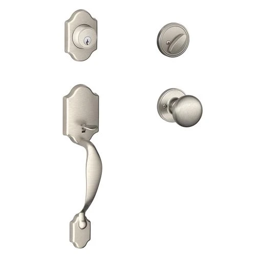 Dexter By Schlage Dexter® By Schlage® Paris Satin Nickel Entry Door Knob Handleset And Single Cylinder Door Deadbolt 1 Dexter By Schlage Dexter® By Schlage® Paris Satin Nickel Entry Door Knob Handleset And Single Cylinder Door Deadbolt