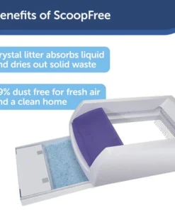 PetSafe® ScoopFree® Standard Purple Self-Cleaning Cat Litter Box Privacy Hood 12 PetSafe® ScoopFree® Standard Purple Self-Cleaning Cat Litter Box Privacy Hood -Doors, Windows & Millwork Sales PAC00 14228 PT04