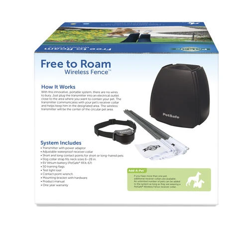 PetSafe® Free To Roam™ Wireless Pet Containment System 2 PetSafe® Free To Roam™ Wireless Pet Containment System - Image 2