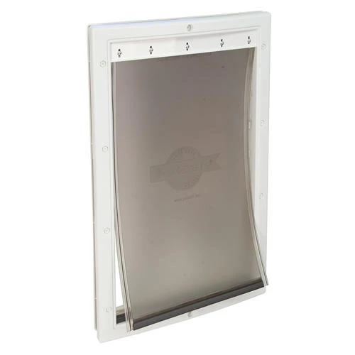 PetSafe® 10.12" X 16.25" Large Premium White Plastic Pet Door 1 PetSafe® 10.12" X 16.25" Large Premium White Plastic Pet Door