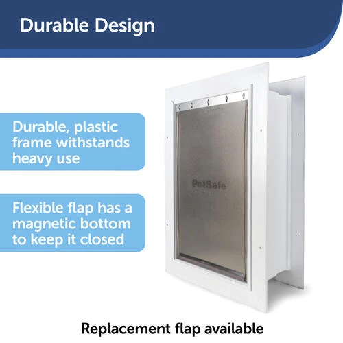 PetSafe® 10" X 15" Large Wall Entry Pet Door 7 PetSafe® 10" X 15" Large Wall Entry Pet Door - Image 7