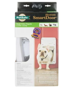 PetSafe® SmartDoor Small White Electronic Pet Door - 5.5" X 7.75" -Doors, Windows & Millwork Sales PPA11 10711SmartDoorPackaging