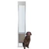 PetSafe® 76-3/4"-81" Adjustable Large/Tall Deluxe Satin Patio Panel Pet Door