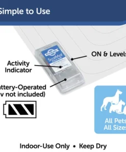 PetSafe® ScatMat® 48" X 20" Large Indoor Pet Training Mat -Doors, Windows & Millwork Sales SKM C412 PT04