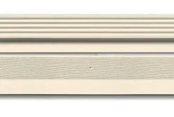 Ideal Door® Overhead Garage Door Almond 7' Vinyl Stop Moulding